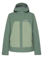 Kurtki i kamizelki sportowe męskie - Didriksons Kurtka funkcyjna "Grit" w kolorze zielonym - miniaturka - grafika 1