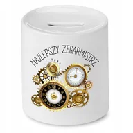 Skarbonki - SKARBONKA DLA ZEGARMISTRZA NAJLEPSZY ZEGARMISTRZ z Nadrukiem ze Zdjęciem - miniaturka - grafika 1