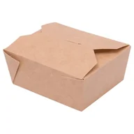 Opakowania gastronomiczne - Lunch box 1600ml 20x14x6,5cm kraft 50szt - miniaturka - grafika 1