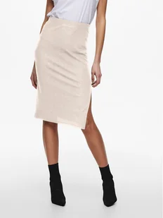 ONLY Spódnica ołówkowa Emma 15233600 Beżowy Slim Fit - Spódnice - miniaturka - grafika 1