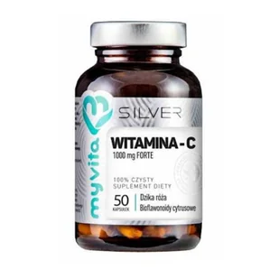 PRONESS MyVita Silver Witamina C forte 1000 mg x 50 kaps - Witaminy i minerały - miniaturka - grafika 1