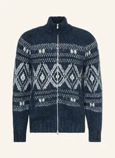Brunello Cucinelli Kardigan Z Alpaki blau - Swetry damskie - miniaturka - grafika 1