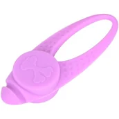 Odblaski i adresówki - AniOne Silikonowa migająca zawieszka fioletowy - miniaturka - grafika 1