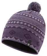 Czapki i chusty sportowe męskie - RONILL Czapka do biegania WINTER BOBBLE HAT dark iris/white - miniaturka - grafika 1
