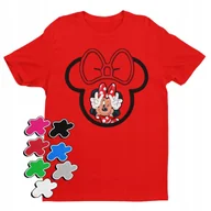 Koszulki męskie - Koszulka T-Shirt Dziecięca Z Nadrukiem Myszka Miki Minnie Różne -M 134-140 - miniaturka - grafika 1