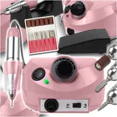 Frezarki do paznokci - Frezarka Do Paznokci 80W + Frezy Do Manicure I Pedicure Mocna Pedał Nożny - miniaturka - grafika 1