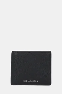 Michael Kors portfel skórzany HUDSON męski kolor czarny 39S4LHUF2L - Portfele - miniaturka - grafika 1