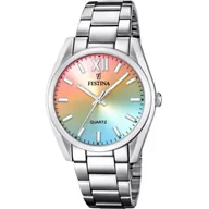 Zegarki damskie - Zegarek Damski Festina 20622/H BOYFRIEND z kolorową tarczą - miniaturka - grafika 1