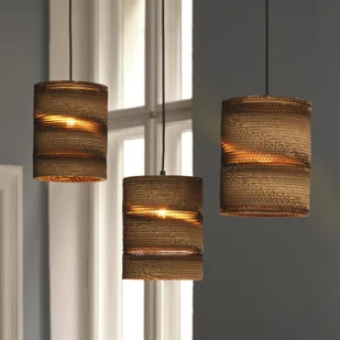 OSRAM Lampa wisząca CYLINDER, możliwość ściemniania, brązowy / rdzawy, papier / lunolit / lunopal - Lampy sufitowe - miniaturka - grafika 1