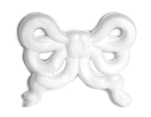 INNSPIRO Wstążka z kokardą porex 8x9,5 cm. Torba Wiszące 6u. Inne, Biały, 6