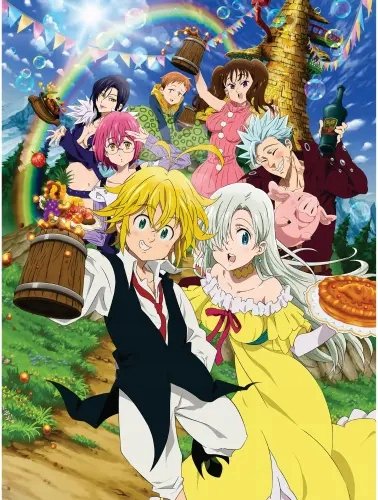 Plakat Anime Nanatsu no Taizai nnt_021 A2 (custom)