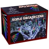 Oświetlenie świąteczne - Lampki Sople Meteory Led Padający Śnieg 50Cm Ip44 - miniaturka - grafika 1