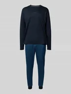 Piżamy męskie - Piżama o kroju regular fit z czystej bawełny - miniaturka - grafika 1