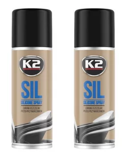 2x SILIKON W SPRAYU K2 SIL 150 ML K634 - Chemia warsztatowa - miniaturka - grafika 1