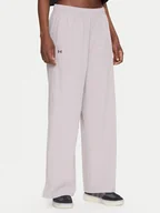 Spodnie sportowe damskie - Under Armour Spodnie dresowe Rival 1386453 Szary Wide Leg - miniaturka - grafika 1