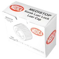 Akcesoria medyczne - Korek luer lock Medistop Luer Cap (100 sztuk) Medica - miniaturka - grafika 1