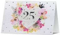 Kartki okolicznościowe i zaproszenia - Kartka na 25 Rocznicę Ślubu HM 2087 - miniaturka - grafika 1