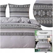 Pościel - Pościel MARIA Poszewki 70x80 Komplet 200x220 3cz Satynowa Stylowa - miniaturka - grafika 1