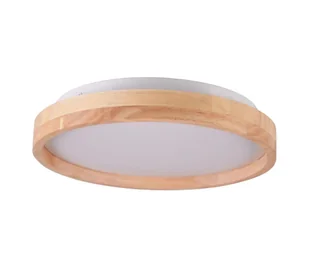 LED Plafon JANUSZ LED/12W/230V śr. 27 cm IP44 dąb - Lampy sufitowe - miniaturka - grafika 1