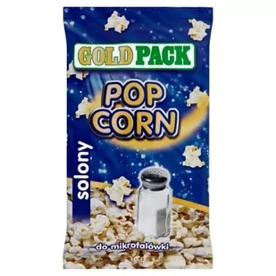 VOG Pop corn Goldpack solony  100 g - Inne przekąski suche - miniaturka - grafika 1