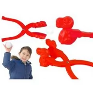 Zabawki i gry sportowe - Śnieżkomat maszynka do kulek dinozaur czerwony Leantoys - miniaturka - grafika 1