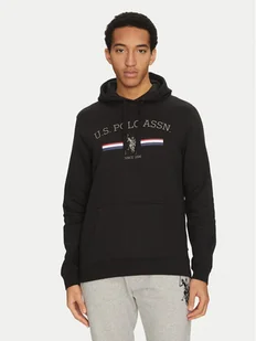 U.S. Polo Assn. Bluza MUP1068 Czarny Regular Fit - Bluzy męskie - miniaturka - grafika 1