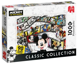 Jumbo Spiele 19493 Disney Classic Collection Mickey's 90. urodziny, 1000 elementów Puzzle Micky Mysz, Multi - Puzzle - miniaturka - grafika 1