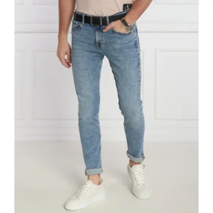 CALVIN KLEIN JEANS Jeansy | Skinny fit - Spodnie męskie - miniaturka - grafika 1