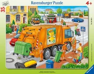 Puzzle - Ravensburger, puzzle, Mullabfuhr, 35 el. - miniaturka - grafika 1