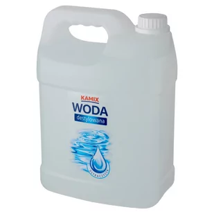 Kamix Woda destylowana ultra czysta 5 L - Płyny eksploatacyjne do aut - miniaturka - grafika 1