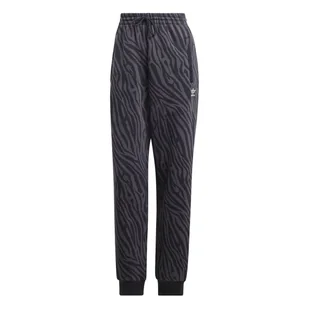 Spodnie dresowe damskie adidas AOP ANIMAL ZEBRA czarne II0908-XS - Dresy damskie - miniaturka - grafika 1