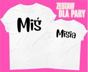 Gadżety dla niej i dla niego - koszulki dla pary, koszulki dla zakochanych - miniaturka - grafika 1