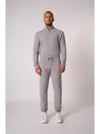 Spodnie sportowe męskie - Perfect Cashmere Kaszmirowe spodnie "Stuart" w kolorze szarym - miniaturka - grafika 1