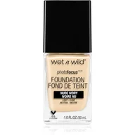 Pudry do twarzy - Wet 'n' Wild Wet n Wild Photo Focus Foundation Nude Ivory, 1er Pack (1 X 30 ML) E363C - miniaturka - grafika 1