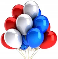 Wesele i ślub - Balony Mix metaliczne 50szt Ślub Wesele Urodziny - miniaturka - grafika 1