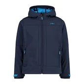 Kurtki i płaszcze dla chłopców - CMP, Kid Jacket Fix Hood, Boy, B.Blue-Danubio, 116 - miniaturka - grafika 1