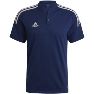 ND05_K12953-L H44108 Koszulka męska adidas Condivo 22 Polo granatowa H44108 r.L - Koszulki męskie - miniaturka - grafika 1
