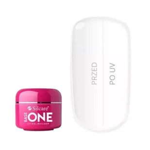 SILCARE Base One UV Gel Builder Żel Budujący Do Paznokci Thick Clear 30g - Żele do paznokci - miniaturka - grafika 1