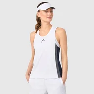 Koszulki i topy damskie - HEAD Club 25 Tech Tank Top Women, granatowy/biały - miniaturka - grafika 1