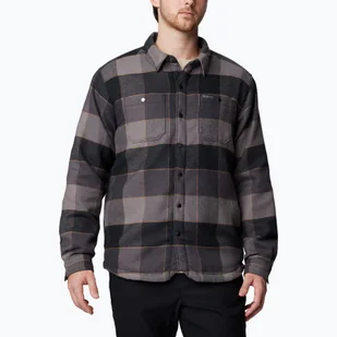 Koszula męska Columbia Windward II black multi windowpane check - Koszule męskie - miniaturka - grafika 1