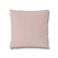 Poszewki na poduszki - Poszewka metallic 40 x 40 cm gładka różowy - miniaturka - grafika 1