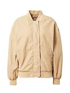 Kurtki damskie - Urban Classics Damska kurtka bomberka z recyklingu, z recyklingu, dostępna w wielu różnych kolorach, rozmiary XS-5XL, beżowy (Unionbei), 3XL - miniaturka - grafika 1