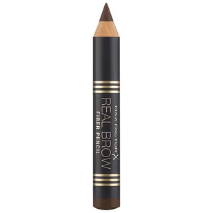 Max Factor Real Brow Fiber Pencil kredka do brwi odcień 004 Deep Brown - Kredki do oczu - miniaturka - grafika 2
