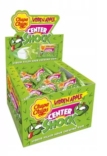 Guma Center Shock Jabłko 4g*100szt GSHO.1100 - Gumy do żucia, lizaki, dropsy - miniaturka - grafika 1