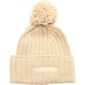 Czapki damskie - Calvin Klein Czapka | z dodatkiem wełny i kaszmiru - miniaturka - grafika 1