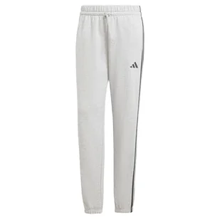 adidas Damskie Essentials 3-Stripes French Terry Spodnie z mankietami - Spodnie rowerowe - miniaturka - grafika 1