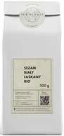 Zdrowa żywność - SEZAM BIAŁY ŁUSKANY BIO 500 g - THE PLANET - miniaturka - grafika 1