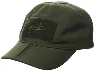 Koszulki i topy damskie - Helikon Męska czapka bejsbolowa Tex Folding Cap -Polycotton Ripstop Baseball Folding Cap oliwkowo-zielony Rozmiar uniwersalny CZ-BBF-PR-02 - grafika 1