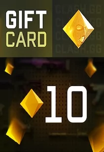 Clash.gg 10 Gem - Key - GLOBAL - Gry PC Cyfrowe - miniaturka - grafika 1