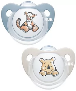 Nuk MAPA GMBH Trendline Disney Kubuś smoczek silikonowy uspokajający 0-6m 2 sztuki [730129C] 9104636 - Szczoteczki do zębów - miniaturka - grafika 1